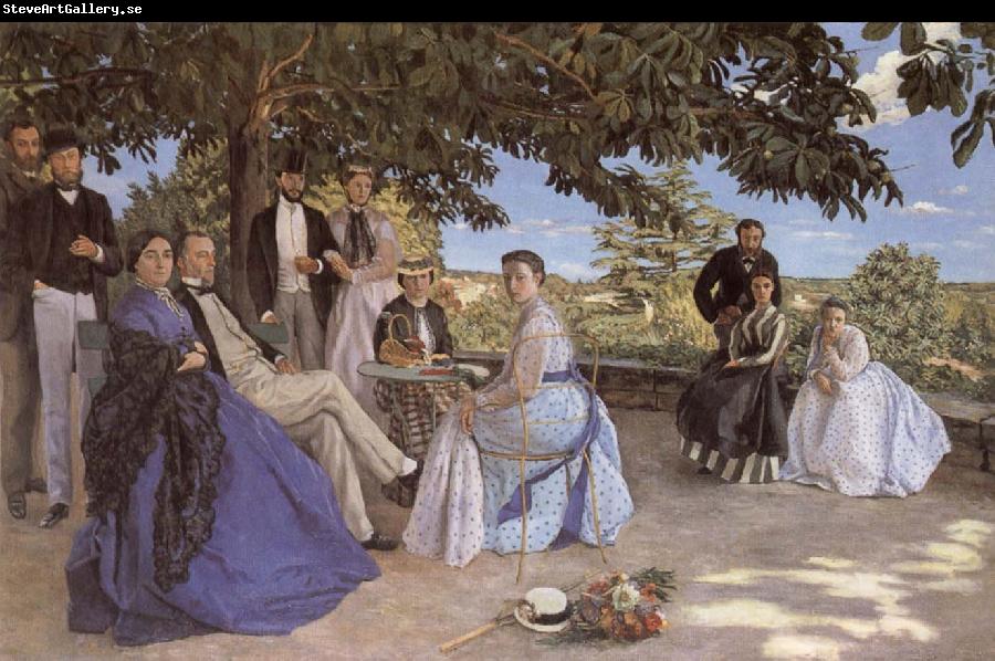 Frederic Bazille Family Reunion